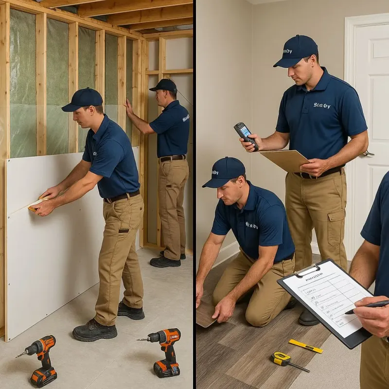 Repairs and Reconstruction process in Bellevue, NE